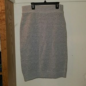 Grey Sweater Skirt